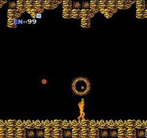 une photo d'Ã©cran de Metroid sur Nintendo Nes